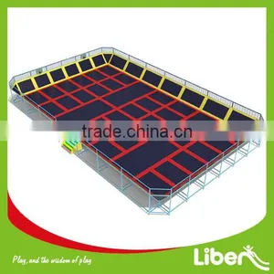 Large Indoor Cheap Rectangle Standard Trampolines for Amusement Park LE.BC.051 thumbnail-1