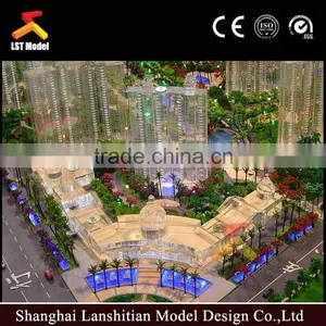 Scale Lighting Architectural Models With Beautiful Night Scene thumbnail-1