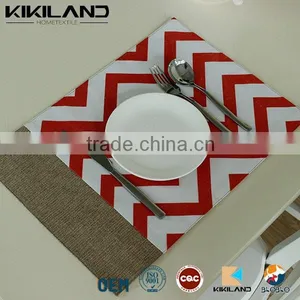 Chevron Design Printed Table Placemat thumbnail-1