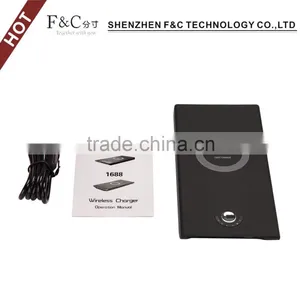 F&C qi Standard Wireless Charger for Multiple Phones qi Wireless 6000 MAh Smart Power Bank Charge Two Device at the Same Time thumbnail-1