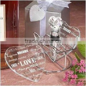 Heart Glass Wedding Coaster thumbnail-1