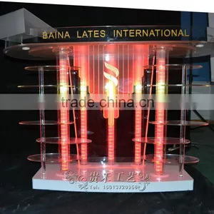 High Quality Acrylic Bar Table With LED Lights,bar Table for Bar thumbnail-1