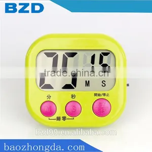 Promotional Smart LCD Display Electronic Countdown Timer Relay Count Up and Count Down Timer With Switch/Pothook/Holder/Magnet thumbnail-1