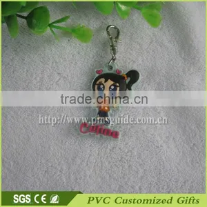 Promotional Custom Personalized Soft Pvc Plastic Keychain thumbnail-1