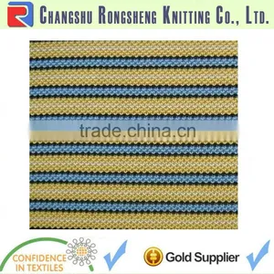 100% Poly Pique Stripe With Wicking and Anti-microbial thumbnail-1