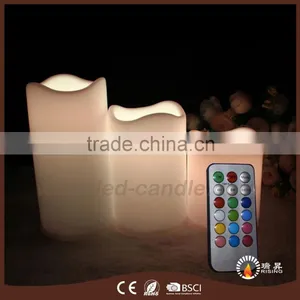 Outdoor Use Battery Operated Plastic Candles thumbnail-1