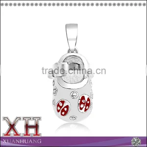 Chinese Factory Wholesale 925 Sterling Silver Kids Jewelry Enamel Pendant thumbnail-1