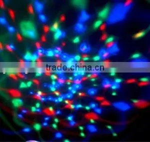 Disco Party Bar Club Effect Stage Light Bulb E27 LED Lighting Full Color Rotating Lamp thumbnail-4