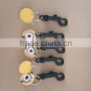 Colorful Plastic P Shape Keychain thumbnail-3