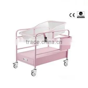 HR-769 Carbon Steel Plastic Bassin Baby Crib With Drawer thumbnail-1