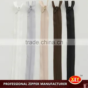 2015 Hot Sale Fabric Close End Invisible Zipper , Christmas Dress Zipper thumbnail-2