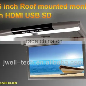15 Inch Digital Screen Ceiling Mount Monitor thumbnail-1