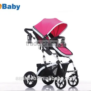 High View Folding Baby Stroller,adopt Non-Pneumatic Tire Wheel, Free Use in Winter to Summer.Easy Replacing Armrest thumbnail-4