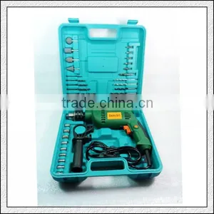 600W 13mm the Impact of Drilling With a Plastic Box and a Drill Set thumbnail-3