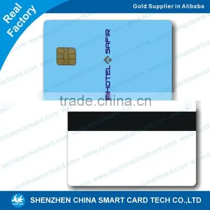 Pvc Contact ic Card Plastic Smart Chip id Card thumbnail-1