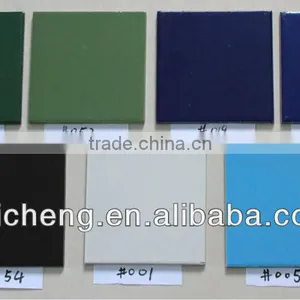 Light and Cheap Building Material for Swimming Pool Tile Blue(100*100mm) thumbnail-1