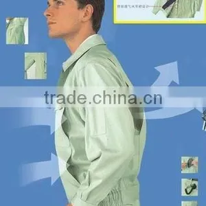 Work Wear for Factory,work Uniform for Workshop,cotton and Comfortable thumbnail-1
