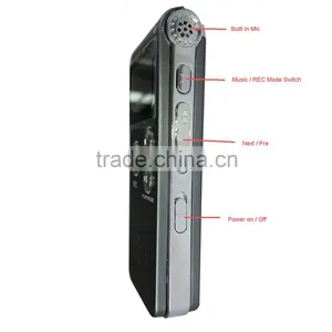 WAV Record Format High Quality Ultra-Slim LCD Screen 31 Grades Voice Volumn Small Voice Recorder GC-Q21 thumbnail-3