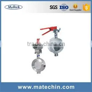OEM Precision 4 Inch Manufacturer Stainless Steel Wafer Butterfly Valve thumbnail-2