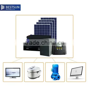 2KW Rooftop Install Solar Power System Home Solar Back up System 2KW pv Panel 2KW Energy thumbnail-6