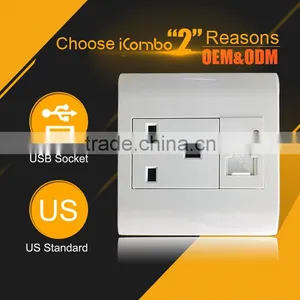 Electrical Outlet Uasb Power Socket With Protection thumbnail-1