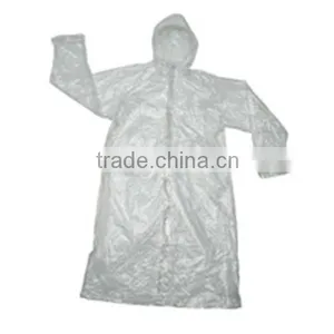 Cheap Clear Plastic Raincoat thumbnail-1