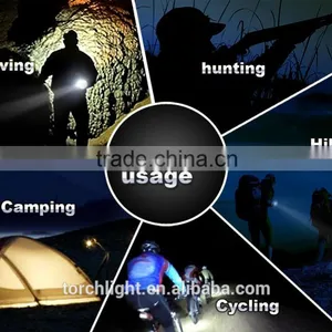 Super Bright 2000LM Adjustable Focus Zoomable Rechargeable 5 Modes With SOS CRE E T6 LED Flashlight 2*18650 Battary Light 8066 thumbnail-5