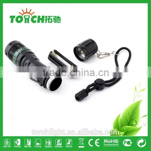 LED Flashlight Bike Light 400 Lumens Super Bright Flashlight for Night Riding by 1*18650 Battery Outdoor Camping TL-8002 thumbnail-4