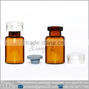 10ml 20ml Click on Amber Vial Bottle Factory thumbnail-1