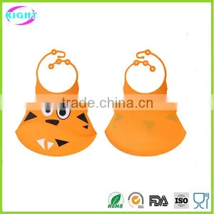 Eco-friendly Waterproof Silicone Baby Bib thumbnail-3