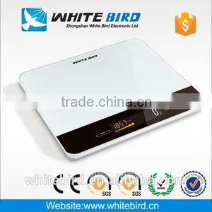 5kg/1g LCD Electronic Digital Tempered Glass Temperature Display Glichen Kitchen Scale thumbnail-3