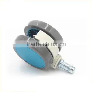 Shenzhen BL Colorful 64mm Rotating TPR Appliance Furniture Caster Wheels for Air Cleaner thumbnail-3