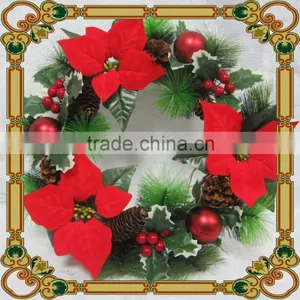 Hot Sales Decorative Christmas Wreath/Xmas Indoor Decoration thumbnail-1