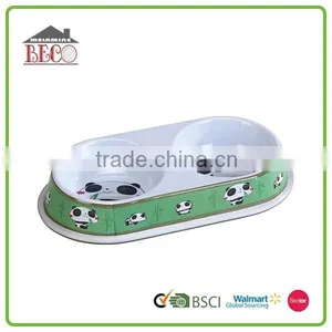Plastic Pet Bowls, Dog Bowl With Anti-slip Rubber Ring thumbnail-2