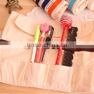 Newest Stripe Printing Roll up School Pencil Case Made in China thumbnail-5