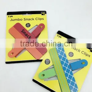 Jumbo Plastic Handy Magnetic Food Bag Clips Grip Clamp Keep Food Dry Fresh thumbnail-1