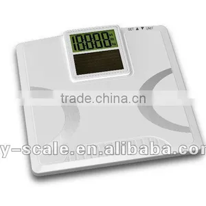 Solar Powered Factory OEM Scale CE Water Bone Musle Body Composition Analysis Electronic Calorie Scale BMI Scale Body Fat Scale thumbnail-1