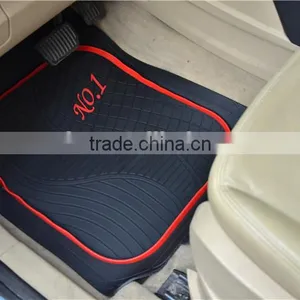 Factory Wholesale Universal Car Mat / Car Floor Mat 5PCS Black thumbnail-3