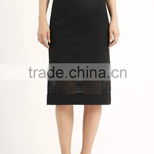 Laser-Cut Tube Long Skirt thumbnail-2