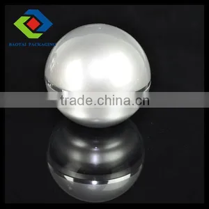 50ml/1.7oz Cheap Empty Ball Shape Cosmetic Cream Jar,Acrylic Mason Jar With Lid thumbnail-2