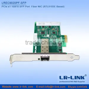 LR-LINK LREC9020PF-SFP PCIe X1 100FX SFP Port Fiber NIC for Desktop 100M Fiber Optic Card thumbnail-3