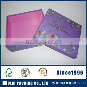 Colorful Small Gift Box Packaging With Ribbon thumbnail-1