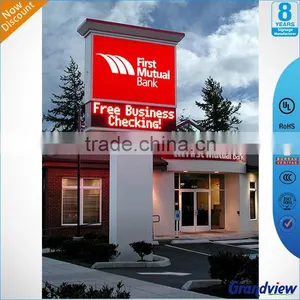 Unique Design for Bank Pylon Sign thumbnail-2