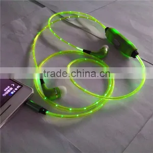 LED Glow Micro Usb Cable EL Usb Cable thumbnail-5