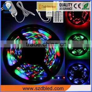 5m/roll Waterproof Smd 5050 Rgb Led Strip Light Kit With Controller thumbnail-1