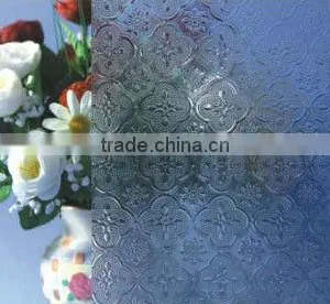 3mm Clear Patterned Flora Glass thumbnail-1