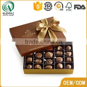 Print Personal Logo Small Chocolate Packaging Box Gift Packaging Box for Wedding Gift Packaging Supplier's Choice thumbnail-5