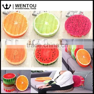 Wholesale Personalized Washable 3D Fruit Pattern Cushion thumbnail-1