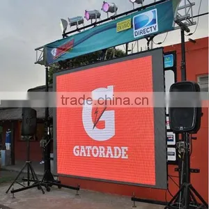 Perfect Viewing Effect Full Color P10 Led Display Screen Stage Background Led Video Wall thumbnail-1