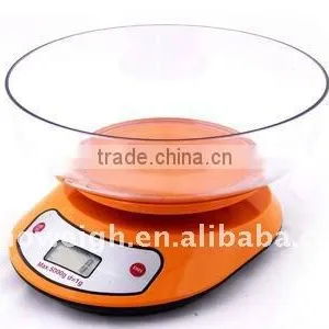 Digital Kitchen Scale With Removable Bowl thumbnail-1